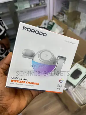 Porodo Orbix 3in1 Wireless Charger