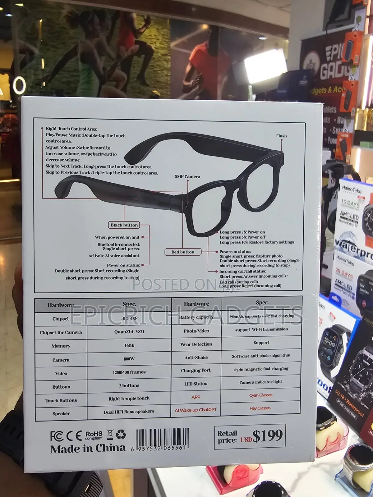 Ai Meta Smart Glasses