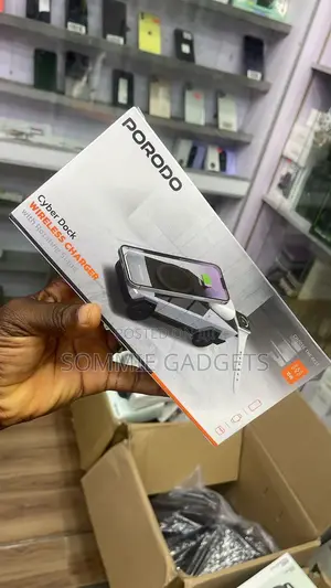 Porodo Cyber Dock Wireless Charger
