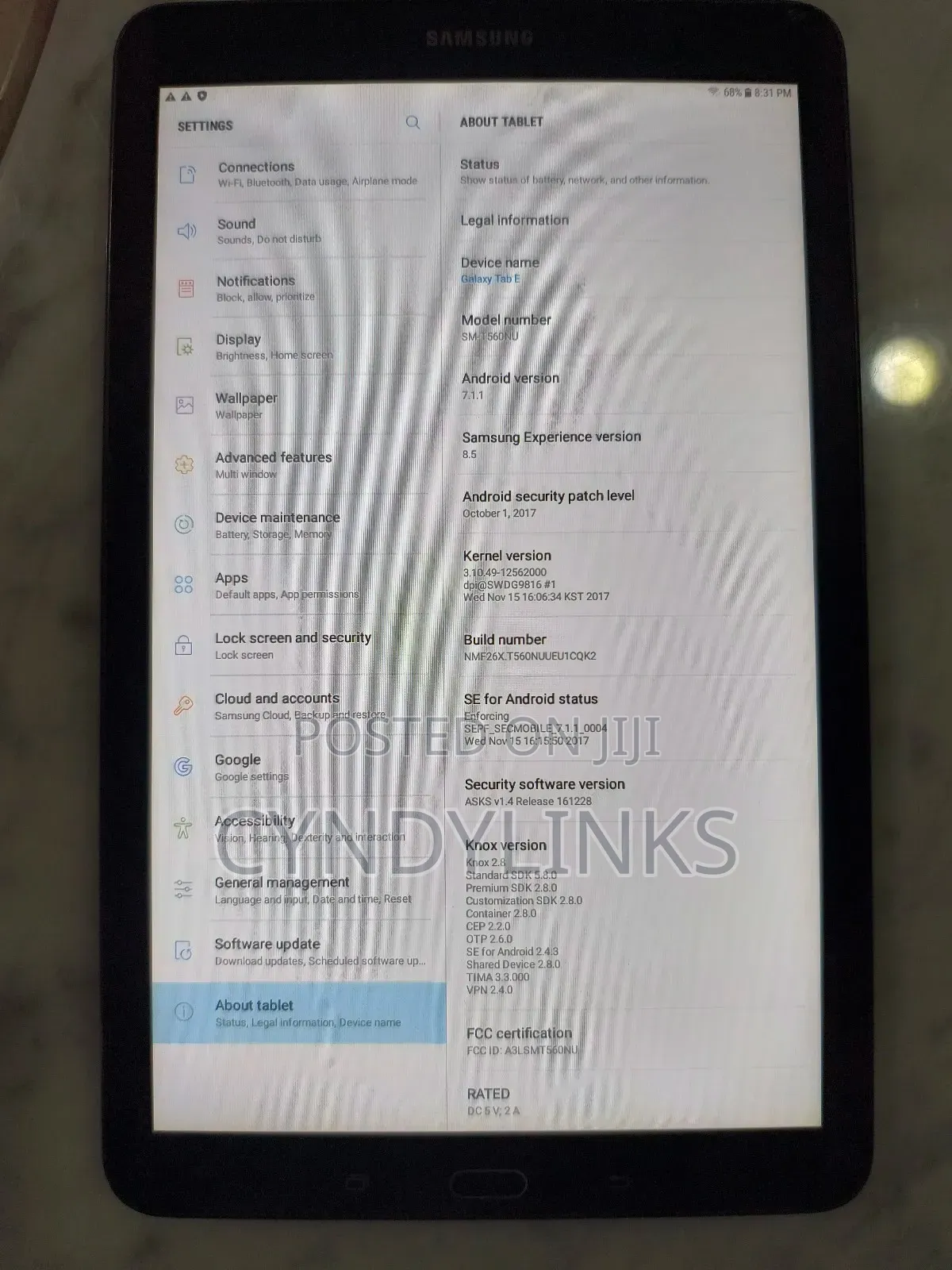 Samsung Galaxy Tab E 9.6 16 GB Black