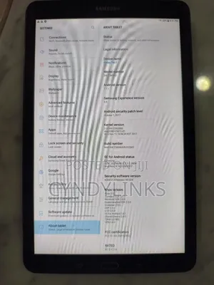 Samsung Galaxy Tab E 9.6 16 GB Black