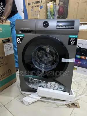 Hisense Front Load Washer 8kg – Intelligent Wash Programs