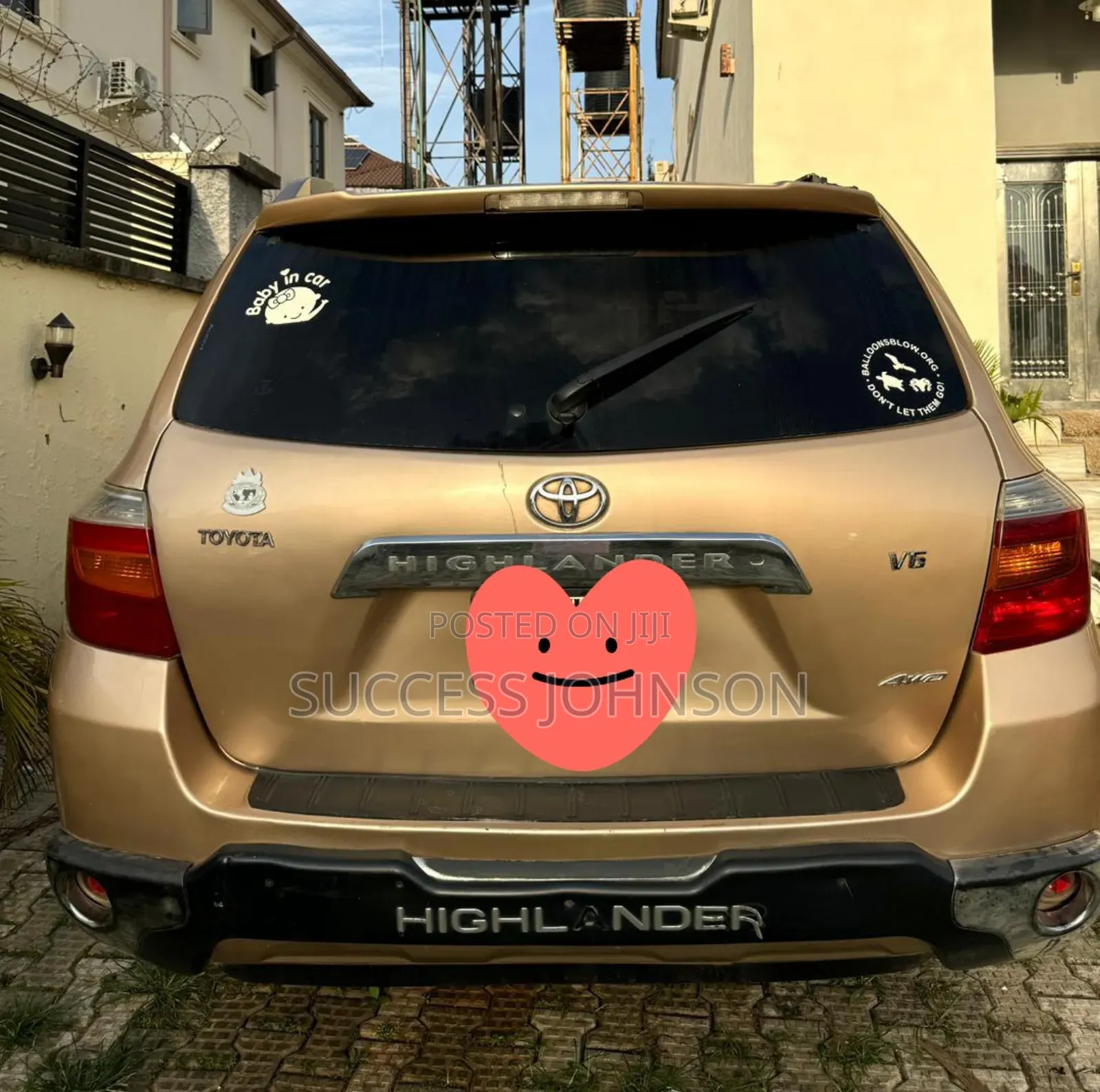 Toyota Highlander 2010 Gold in Asokoro - Cars, Success Johnson | Jiji.ng