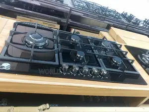 G S Cabinet Table Gas Cooker 5 Burners Automatic Ignition.