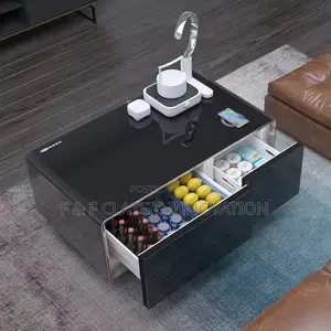 Smart Coffee /Center Table With Fridge