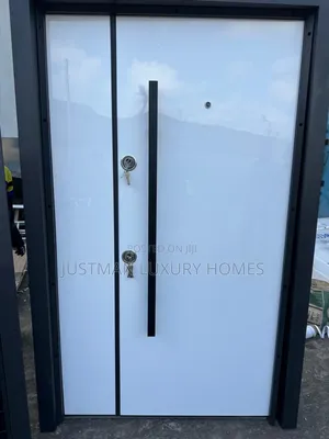 Plain White Turkish Pure Security Door