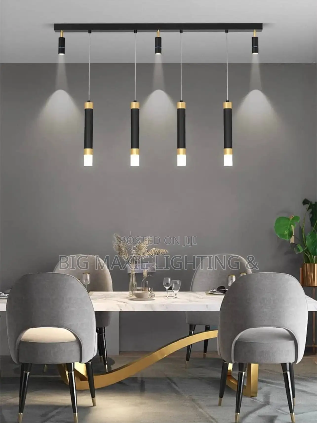 Modern Minimalist Dropping Dinning Chandelier