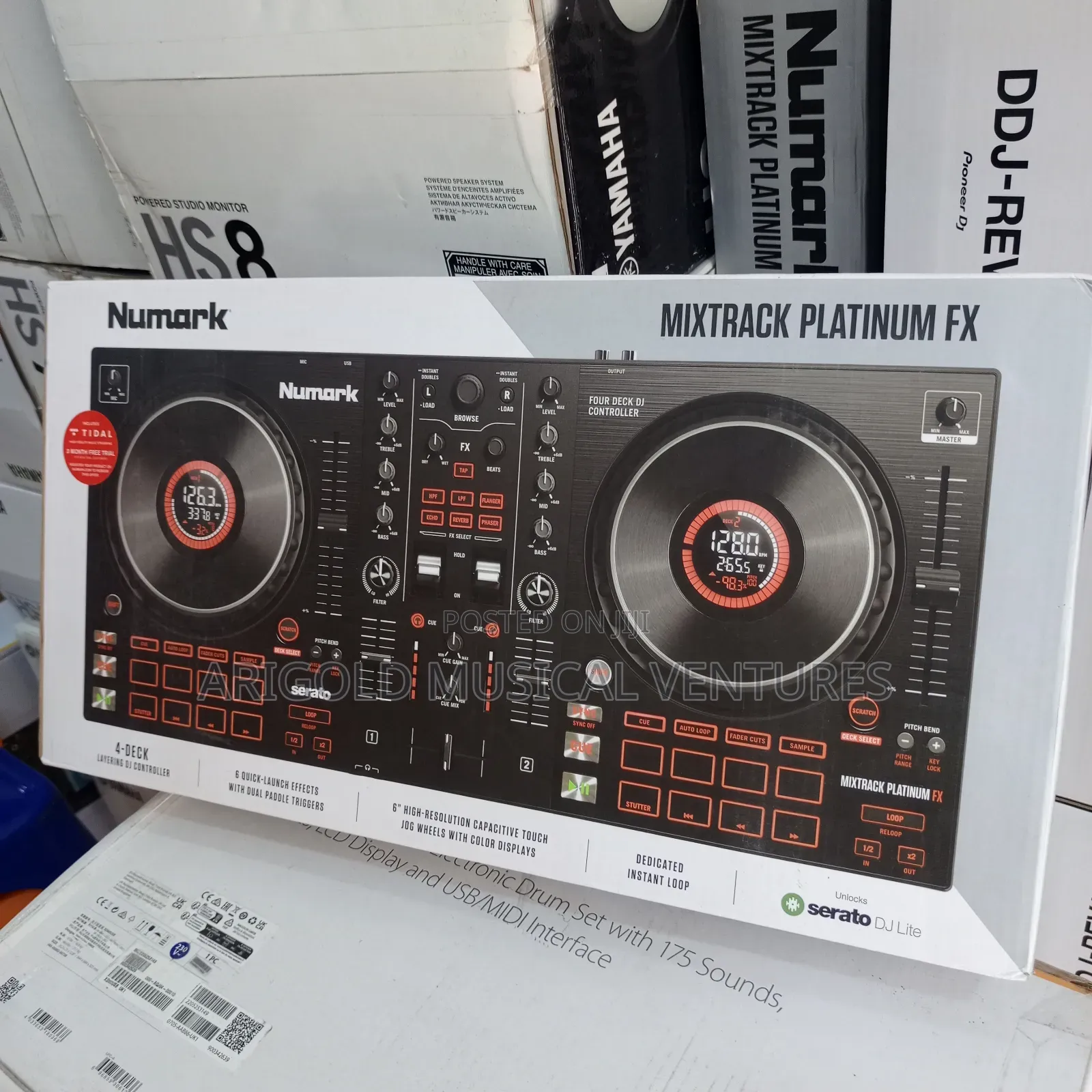 Professionals Dj Controller Numark Mixtrack Platinum Fx
