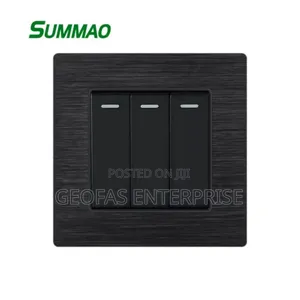 10pcs High Quality Original Modern Design 3gang Wall Switch