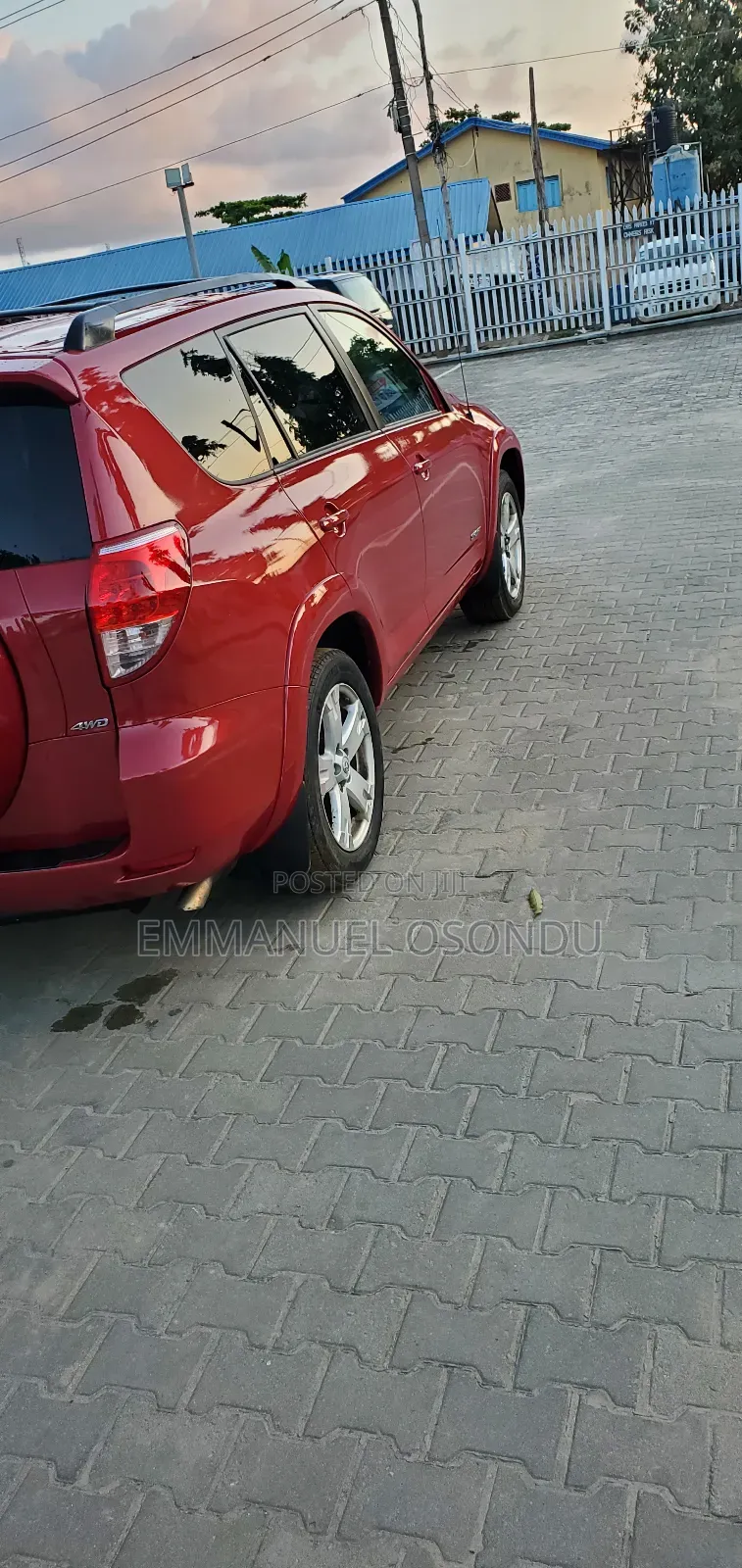 Toyota RAV4 2006 Red