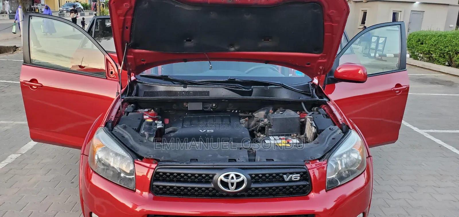 Toyota RAV4 2006 Red