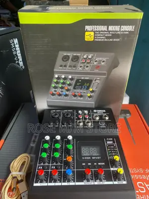 4 Channel Mixing Console/ Line Mixer