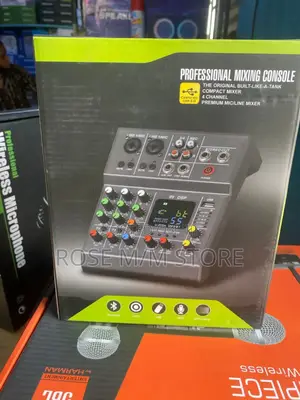 4 Channel Mixing Console/ Line Mixer