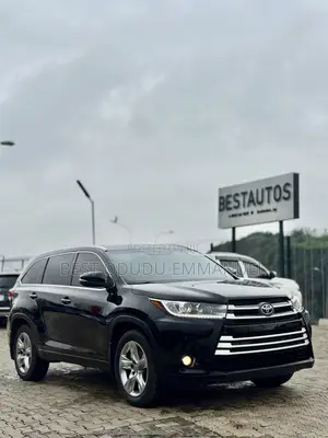 Toyota Highlander Limited 4dr SUV AWD (3.5L 6cyl 6A) 2015 Black