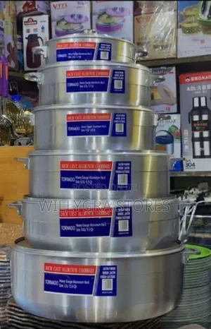 High Quality And Durable Aluminum Pot Available