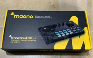 Maonacaster Portable Podcast Console Soundcard
