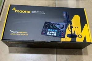 Maonacaster E2 Single Mic, Sound Card and Stand