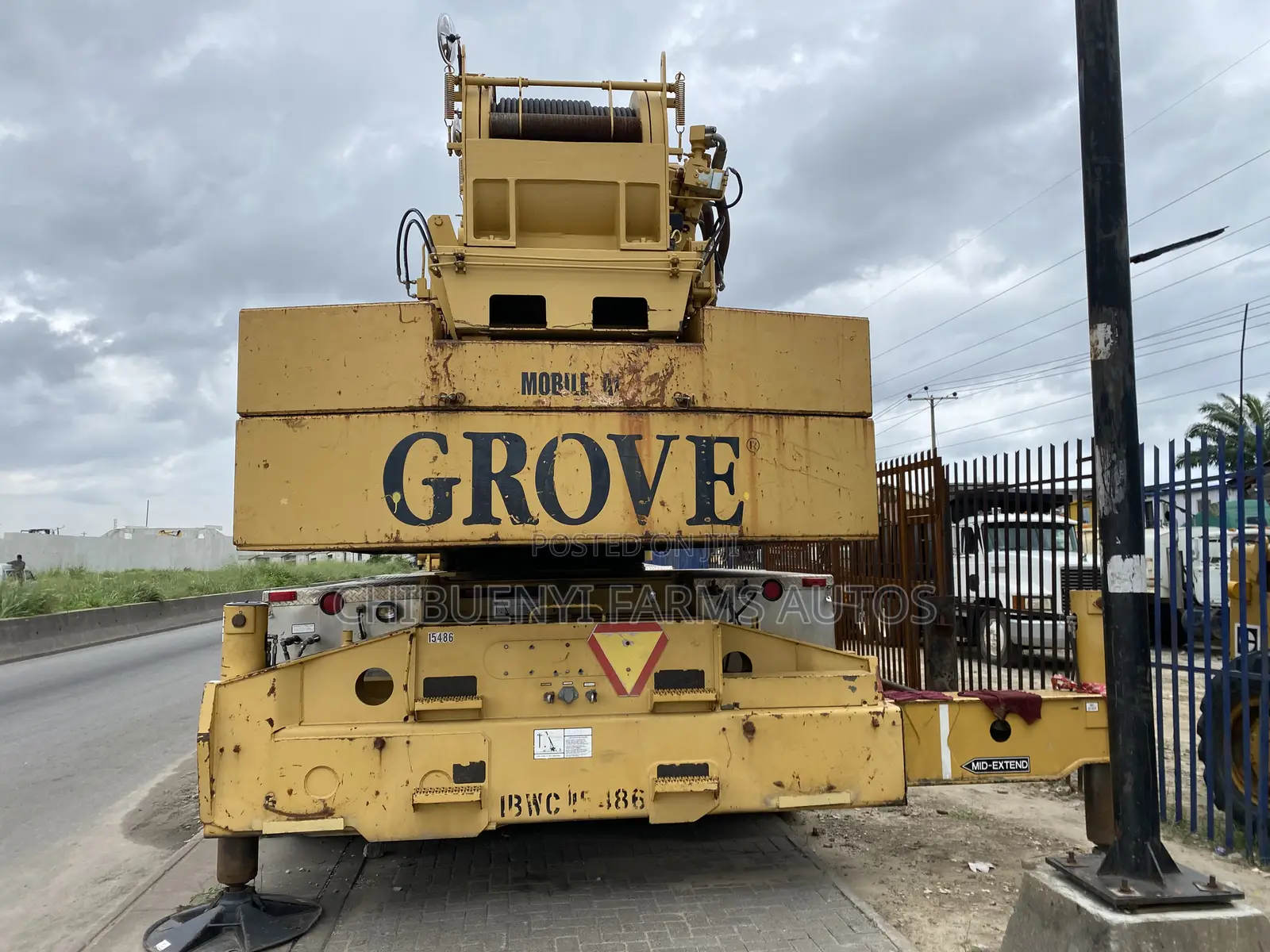 120~Tons Grove Mobile Crane