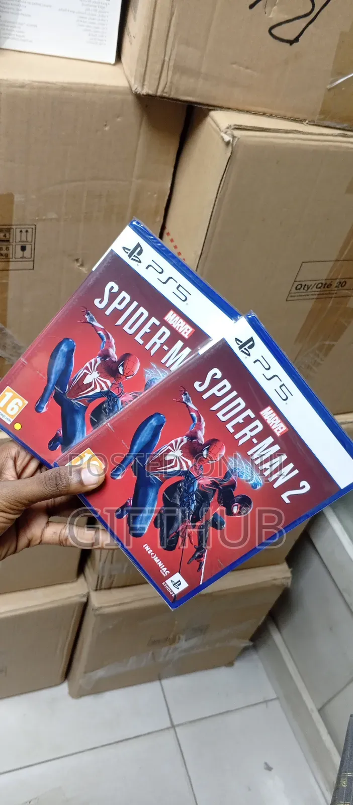 Spider Man 2 Ps5 Game Disc