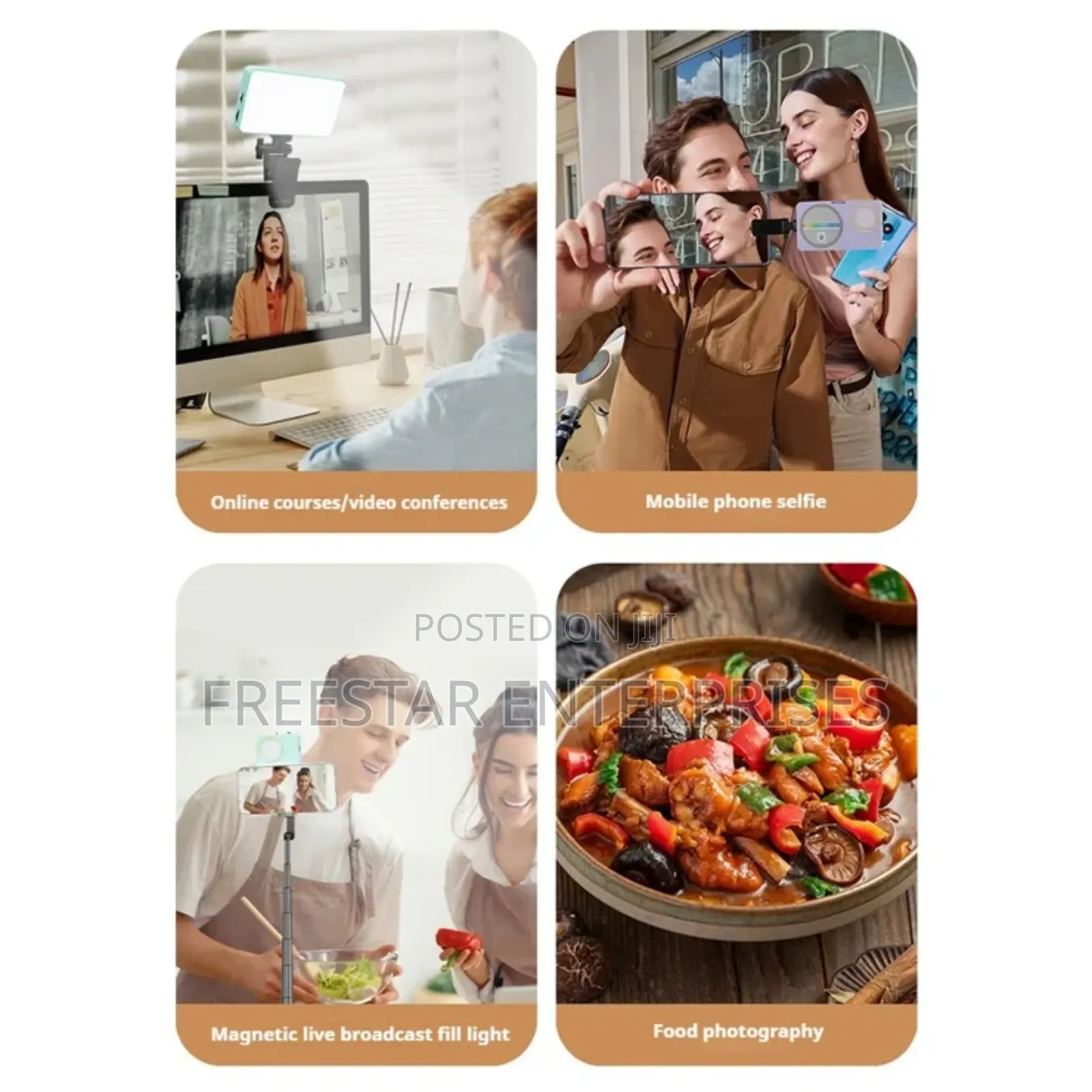 N19 Phone Camera Led Light Magnetic Led Fill Light.