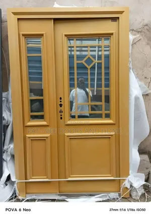 4ft by 7 Glass Door