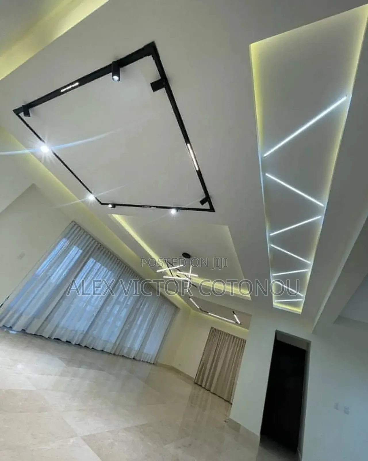 Tape Light Pop Ceiling