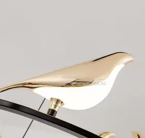 Magpie Bird Chandelier