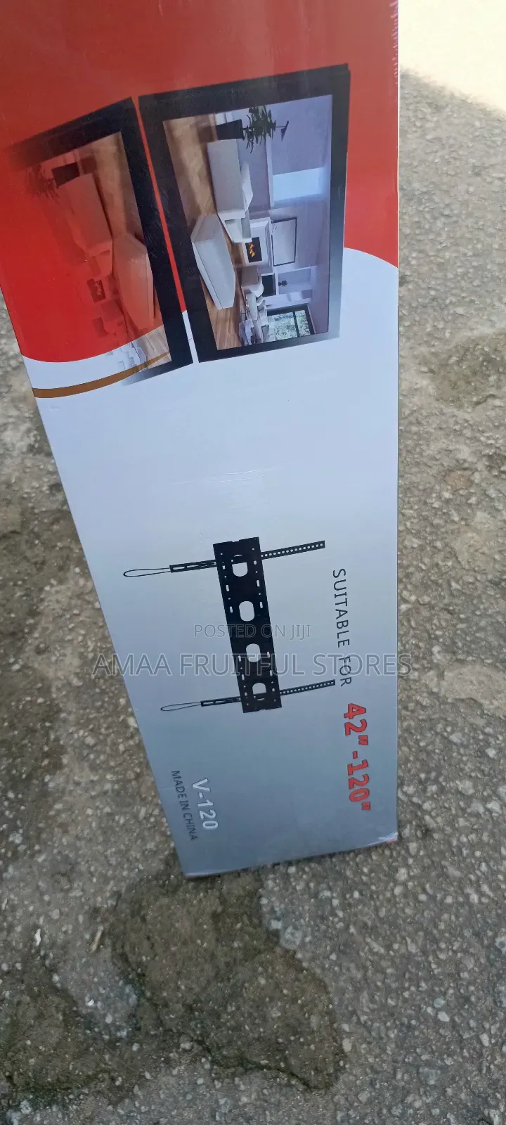 V-Star Tv Wall Bracket 42-120"