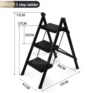 3 Step Ladder, Folding Step Stool