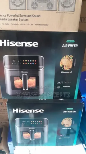 Hisense 6.7litres Digital Airfryer-Little or No Oil Family Size Airfry
