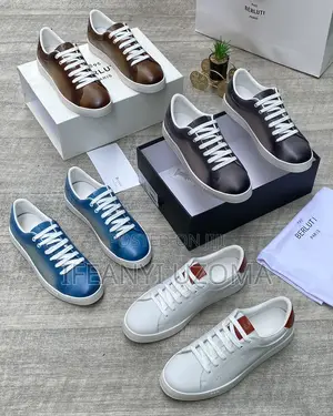 Berluti Lace Up Loafers Simple Men Shoe