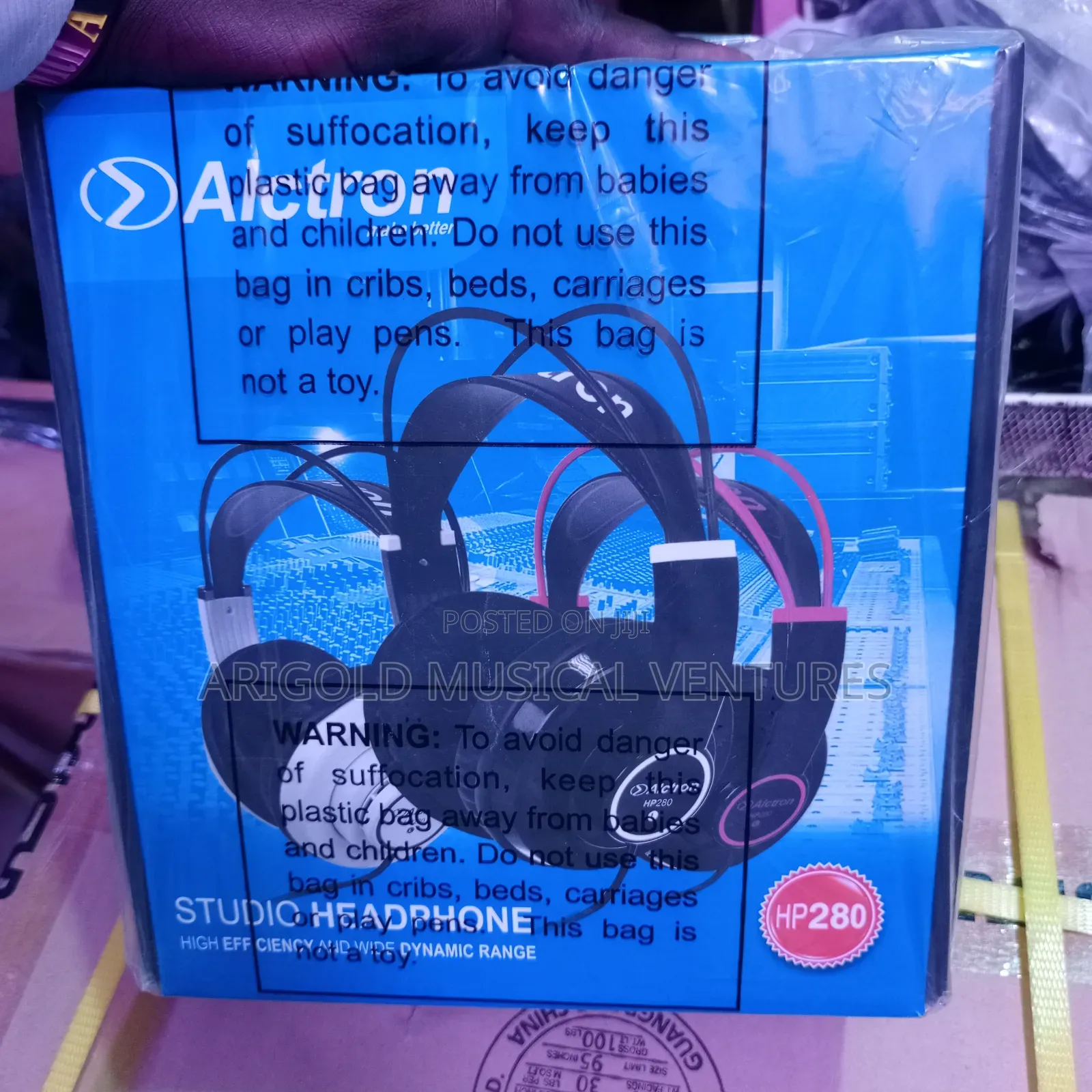 Professional Alctron Studio Headphone Hp-280