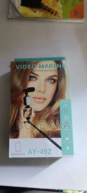 Video Making Kit Selfie Light Kit for Content Creator