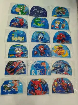 Kids Quality Assured Rubber Swimming Cap 