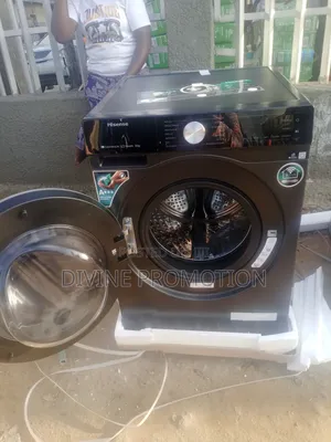 12 Kg Wash and Spin, Hisense Front Loader Automatic Washing Machine