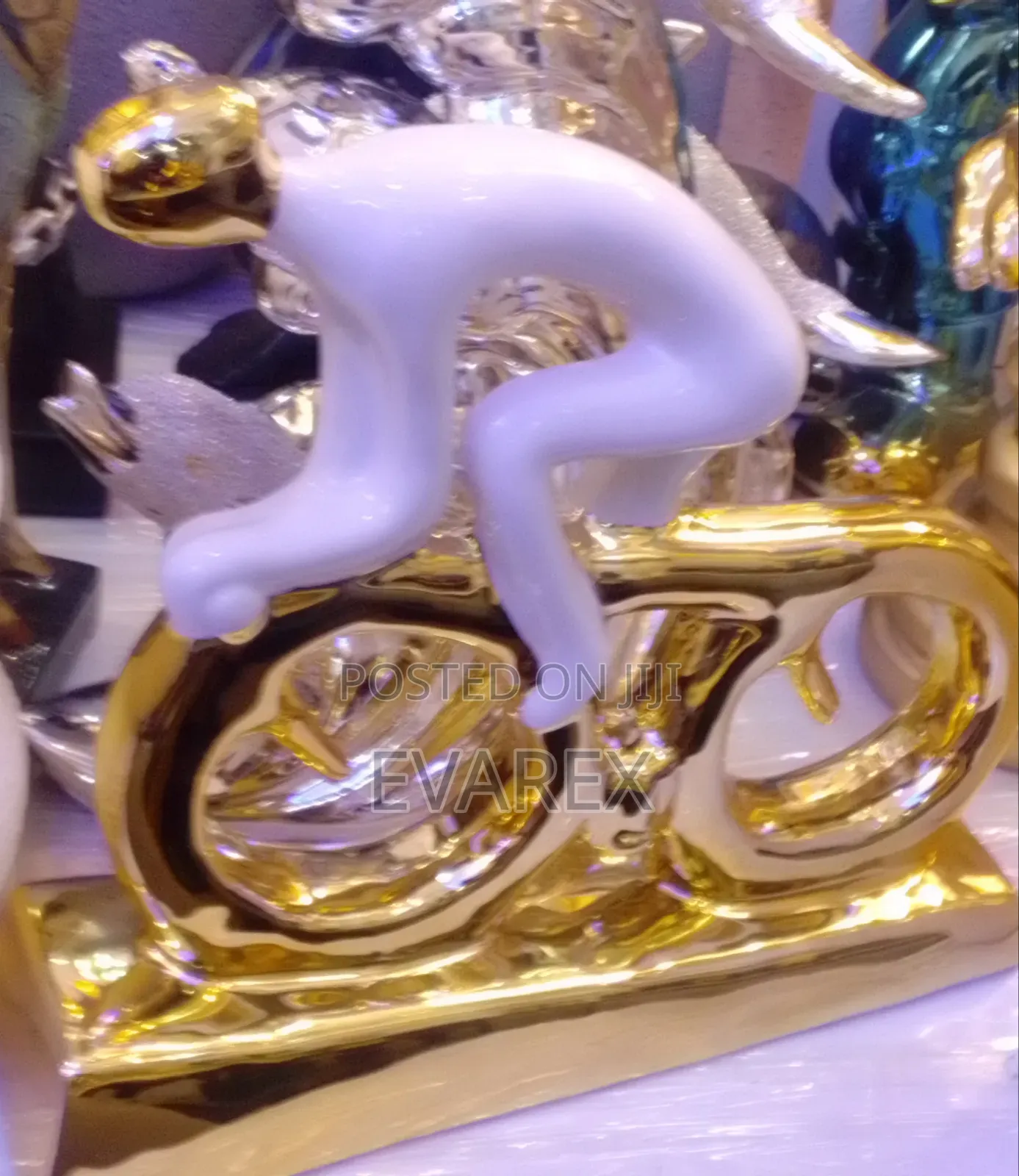 Cyclist Table Decor Image
