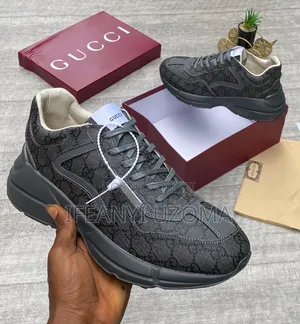 Big Gucci Lace Up Men Sneakers Shoe