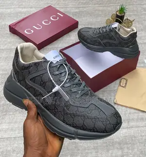 Big Gucci Lace Up Men Sneakers Shoe