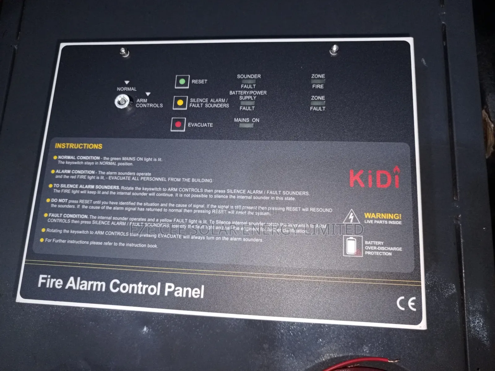 Fire Alarm Panel And Accessories