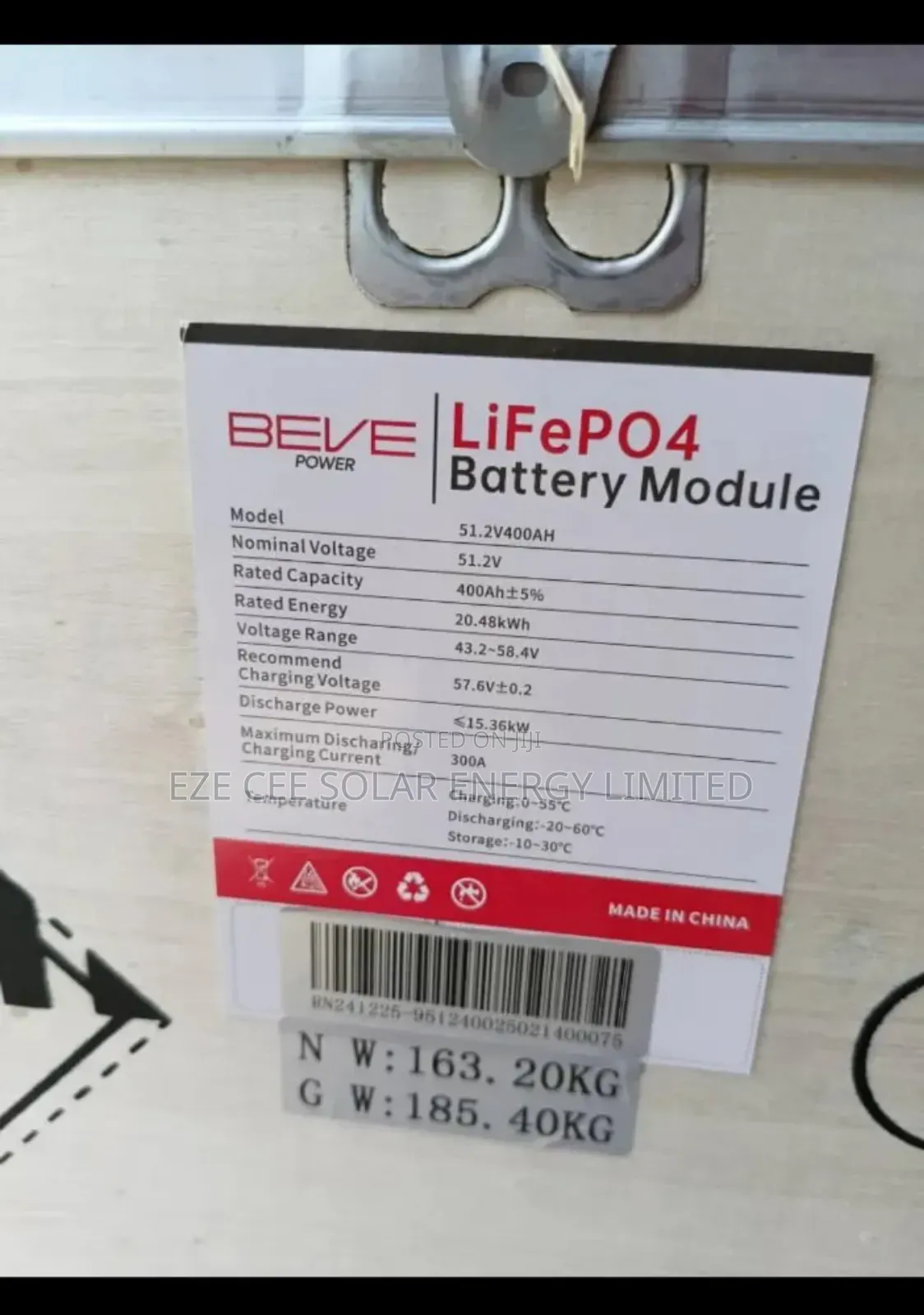 20kwh Lithium Battery