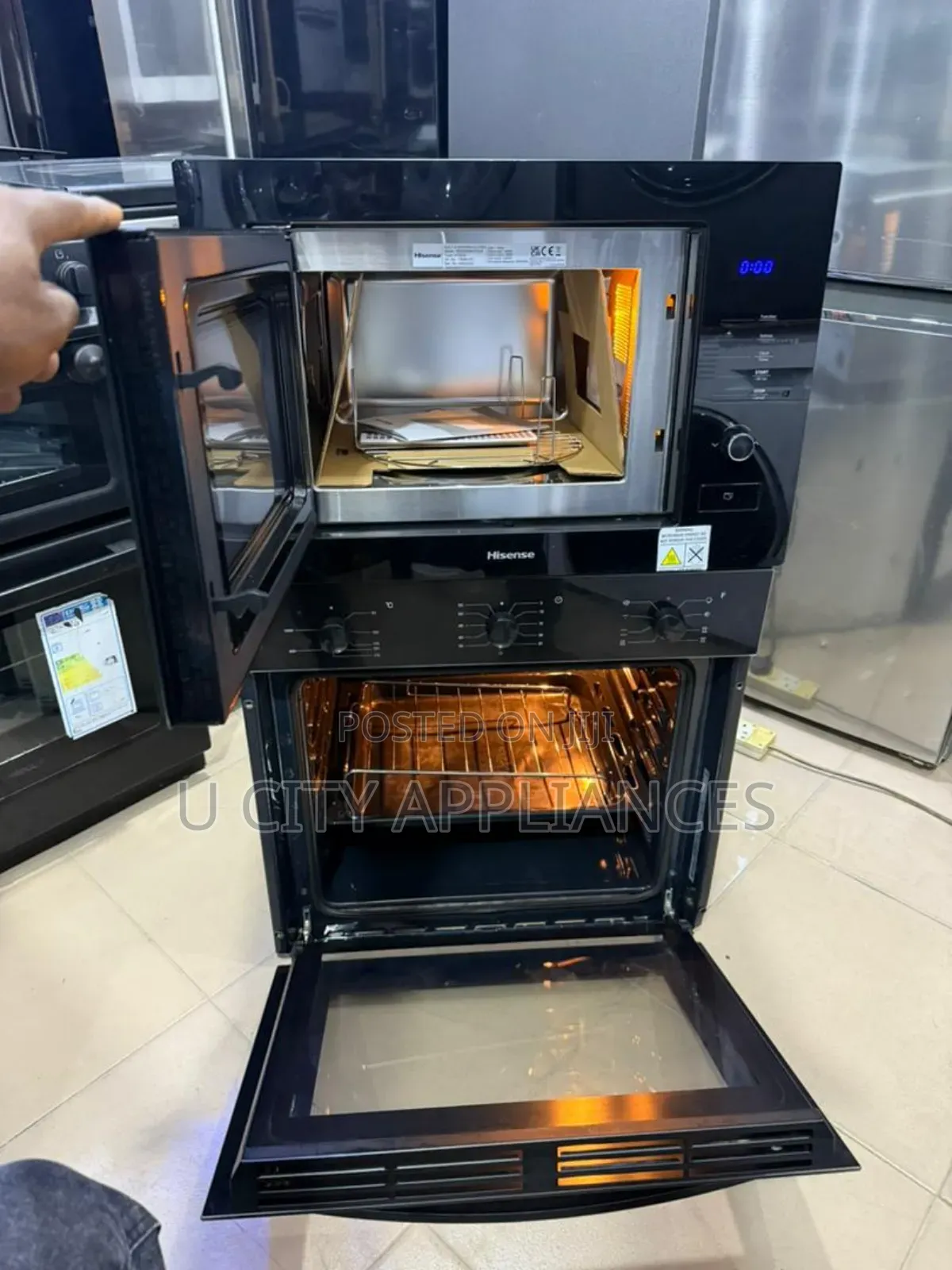 Hisense Inbuilt Microwave and Oven