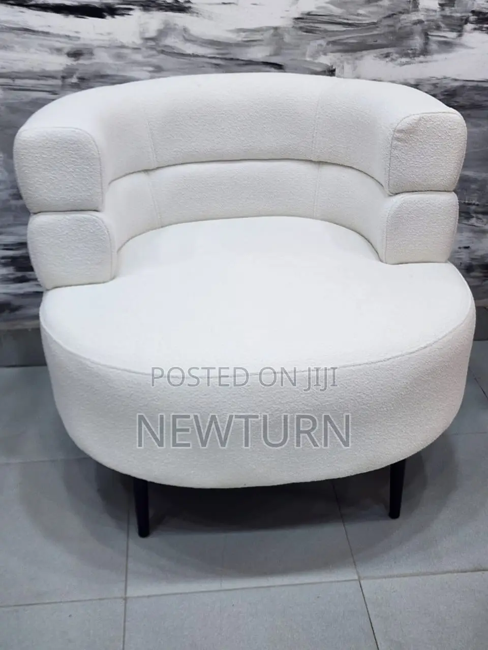 Luxury Fabric Single Sofas.