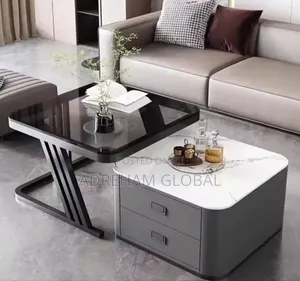 Simple Luxury Metal Simple Square Design Center Unique Furniture
