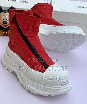 Original Alexander Mcqueen Plimsoll Hightop Boots