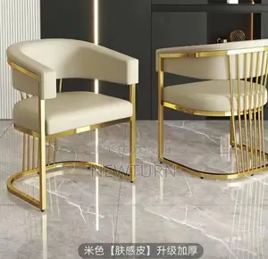 Luxury Gold Single Sofas.