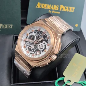 Audemars Piguet Steel Chan Wristwatch