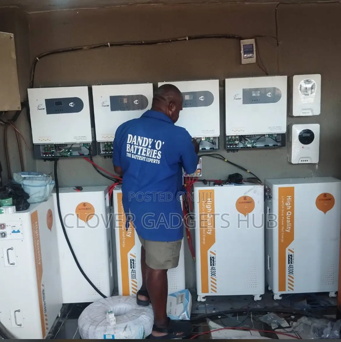 Dandy O 24hrs Lighting Solar System and Inverter Installation