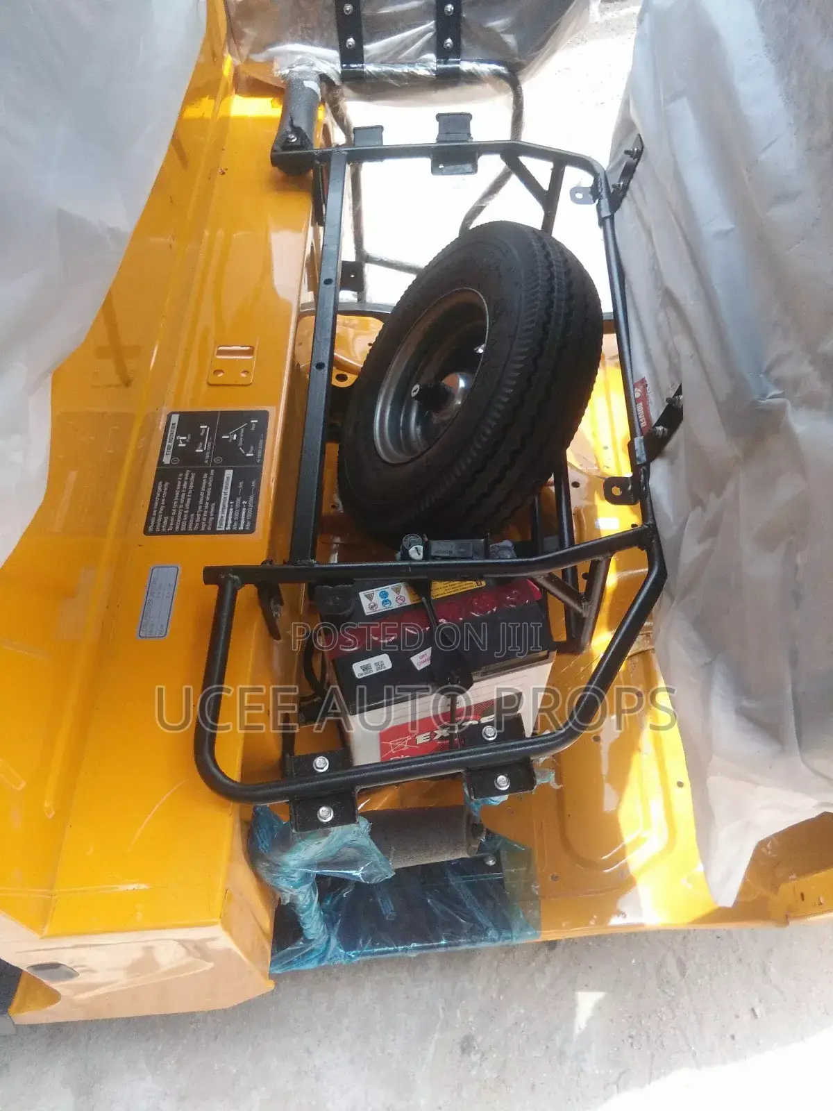 New Bajaj RE 2025 Yellow
