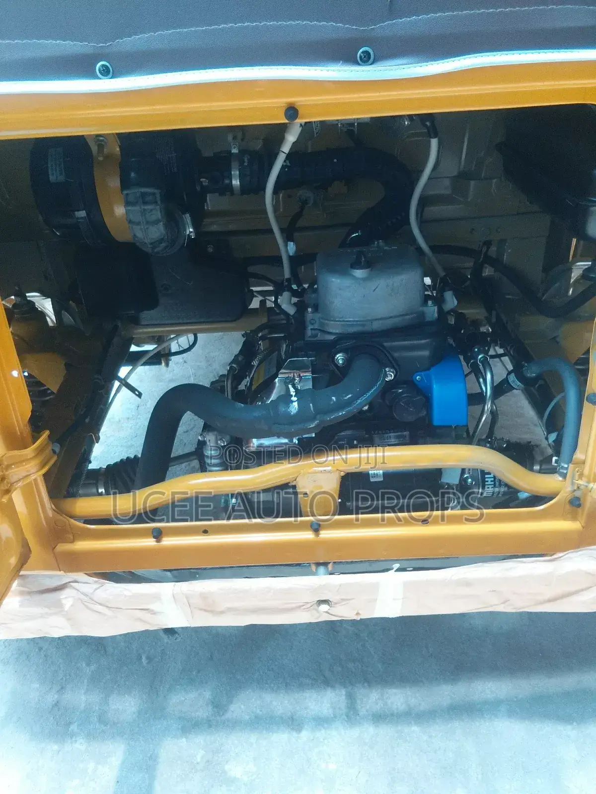 New Bajaj RE 2025 Yellow
