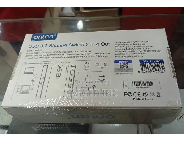 Otn-Kvm200 Gen2 Usb Sharing Switch 2